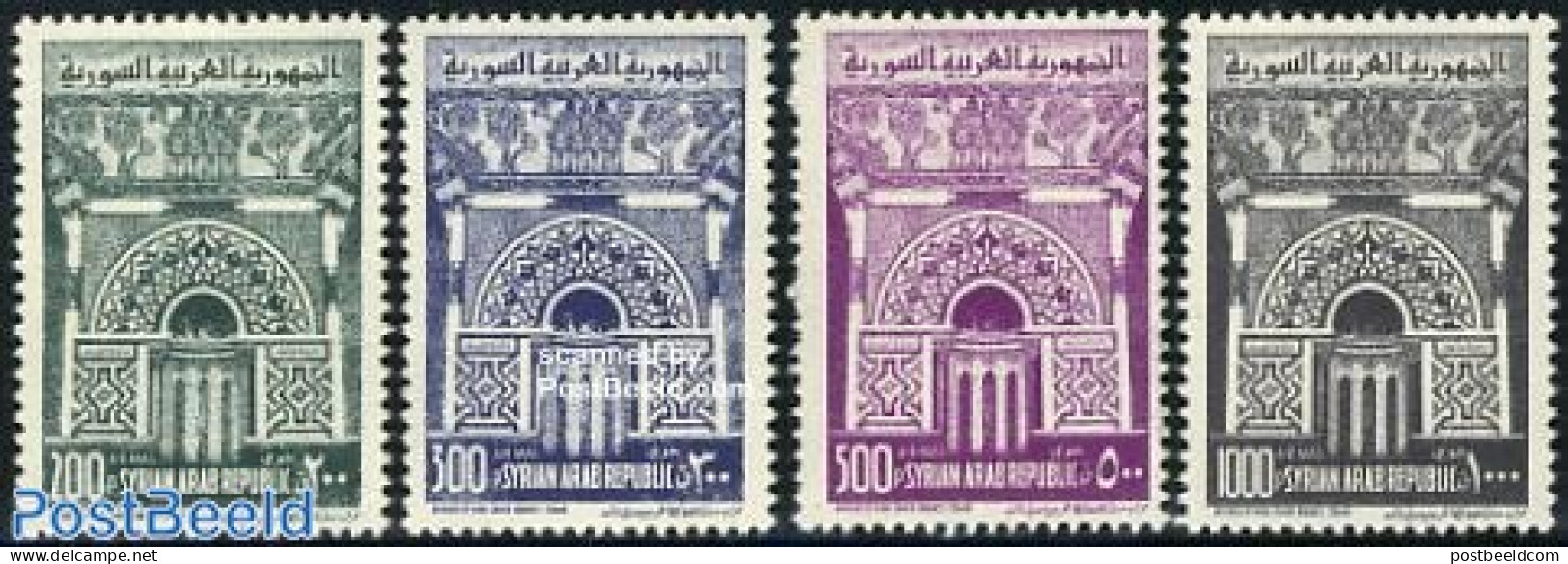 Syria 1962 Definitives 4v, Mint NH, Religion - Religion - Syria