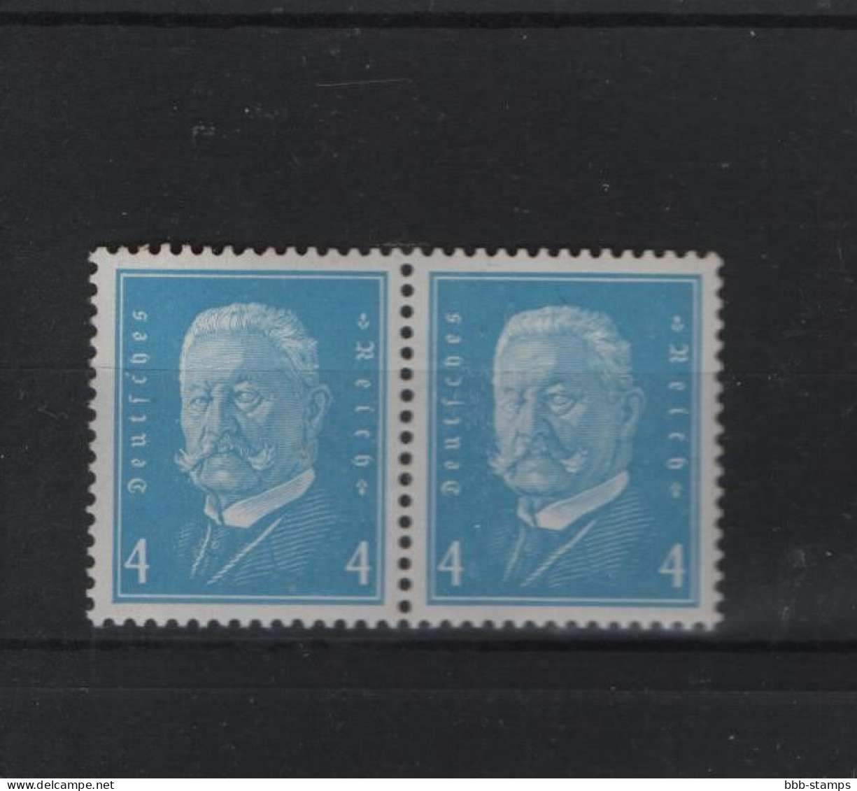Deutsches Reich  Michel Kat.Nr. Postfr/** 454 Paar - Unused Stamps