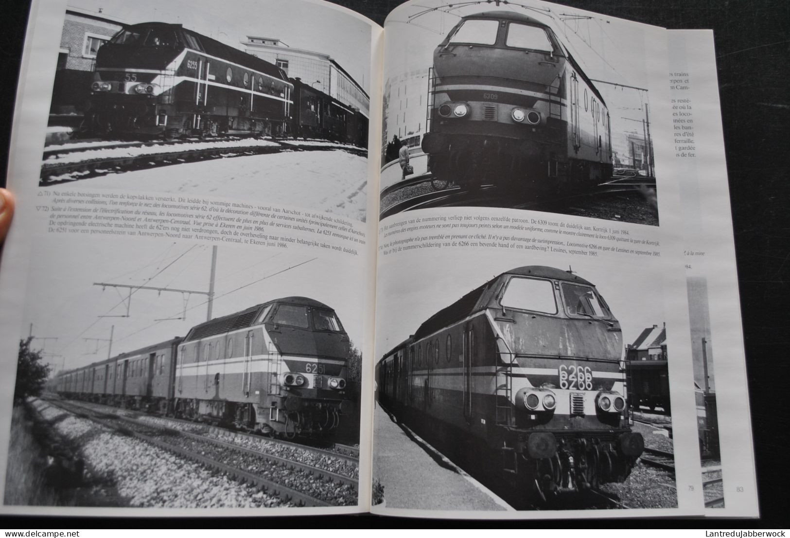 Max Delie Julien CASIER B DIESEL Chemins de fer Belge SNCB NMBS Train Locomotive Type 231 232 250 260 271 74 210 202