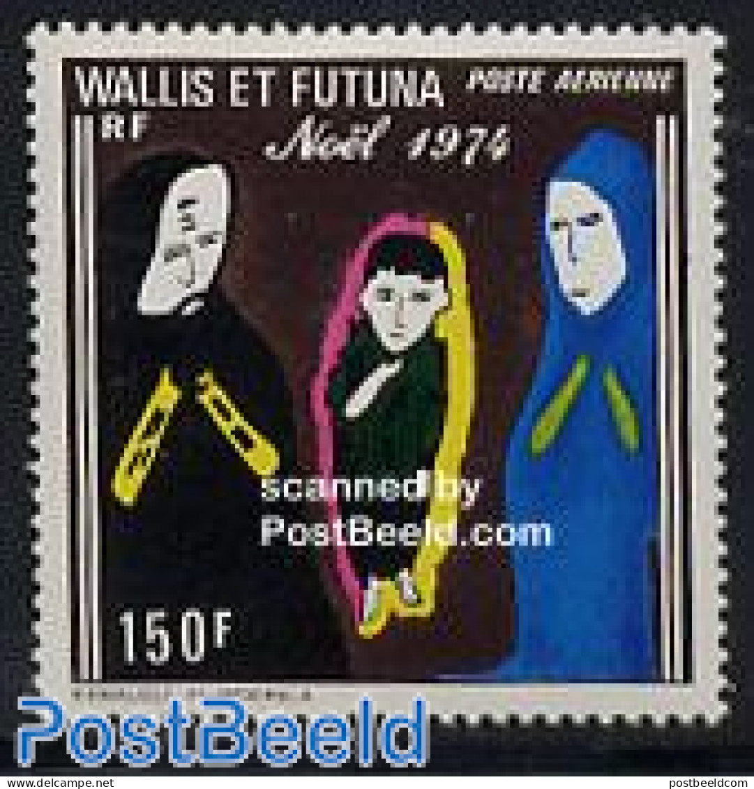 Wallis & Futuna 1974 Christmas 1v, Mint NH, Religion - Christmas - Noël