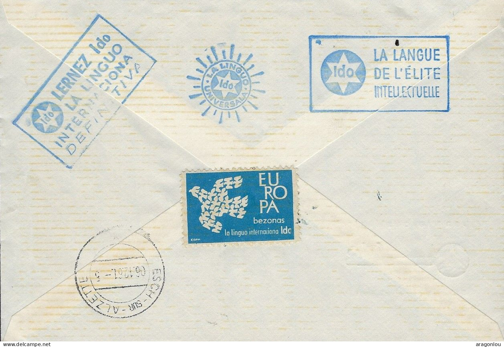 Luxembourg - Luxemburg - Lettre  Recommandé   FDC  1961  Caritas   Adressé à Madame Pauline Schmitz , Esch-Alzette - FDC