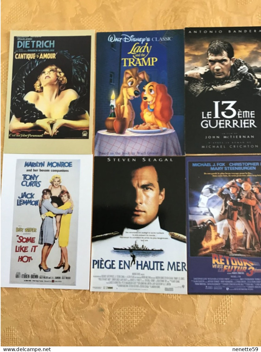 Très Beau Lot De 130 Cartes Postales Modernes D’ Affiches De Cinéma - Plakate Auf Karten