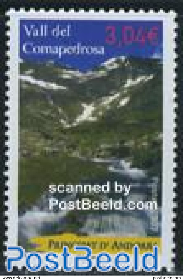 Andorra, French Post 2007 Comapedrosa Valley 1v, Mint NH, Sport - Mountains & Mountain Climbing - Nuevos