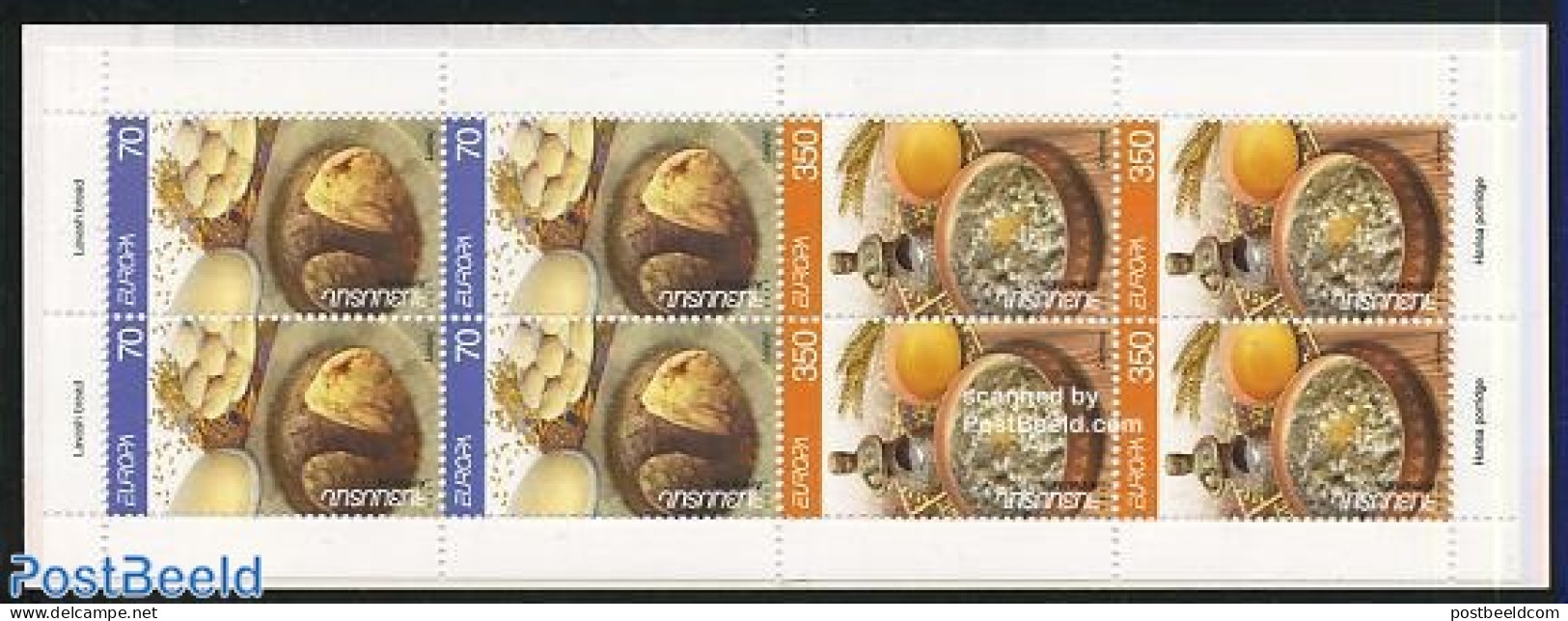 Armenia 2005 Europa, Gastronomy Booklet, Mint NH, Health - History - Food & Drink - Europa (cept) - Stamp Booklets - Food