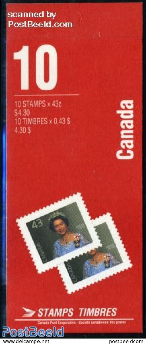 Canada 1992 Queen Booklet, Mint NH, Stamp Booklets - Neufs