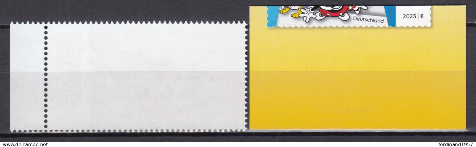 BRD 2023 Mi.3754+3756-SK Als Postfrische** Werte- „100 Jahre Disney“ MNH - Unused Stamps