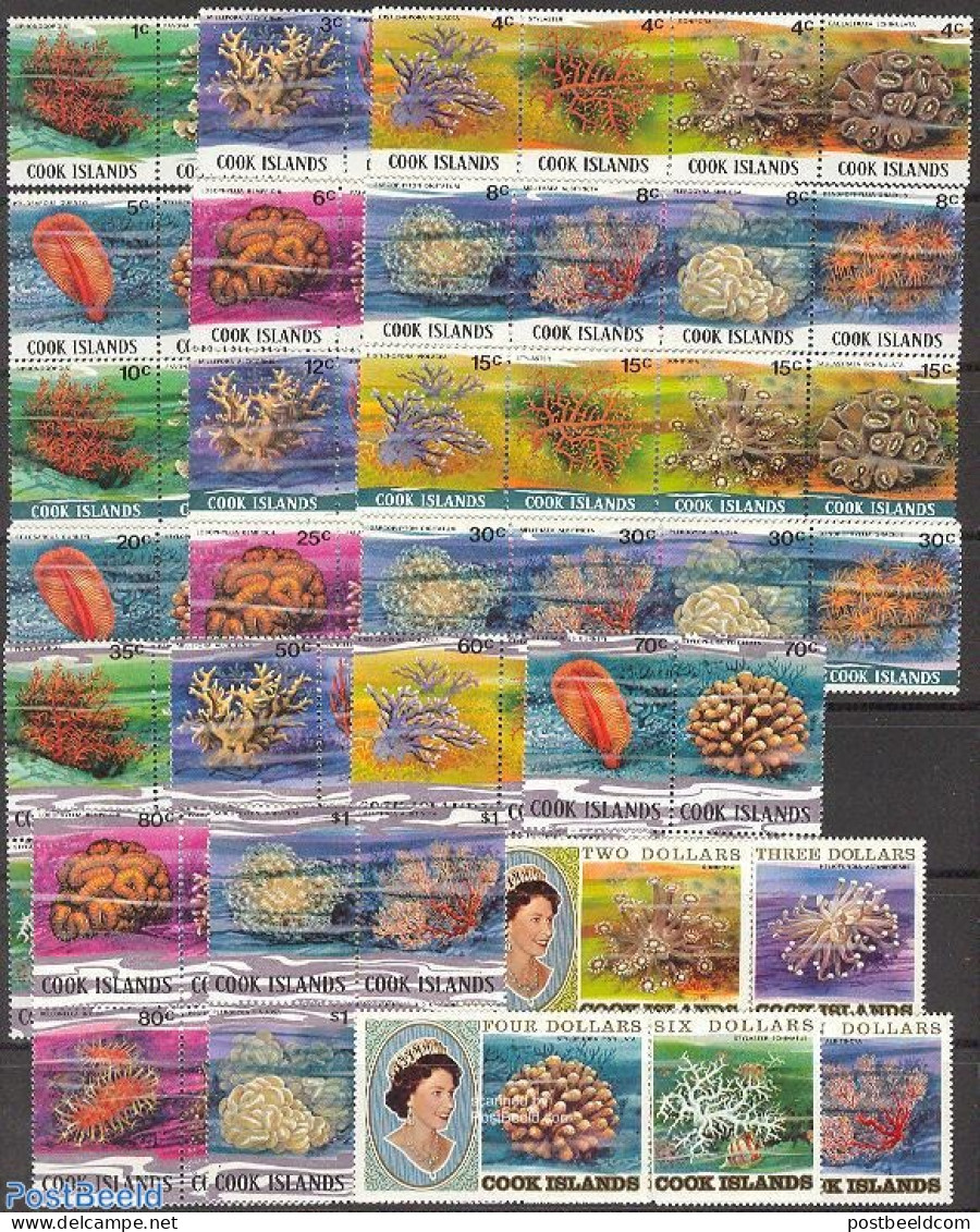 Cook Islands 1980 Definitives 77v, Mint NH, Nature - Fish - Shells & Crustaceans - Vissen