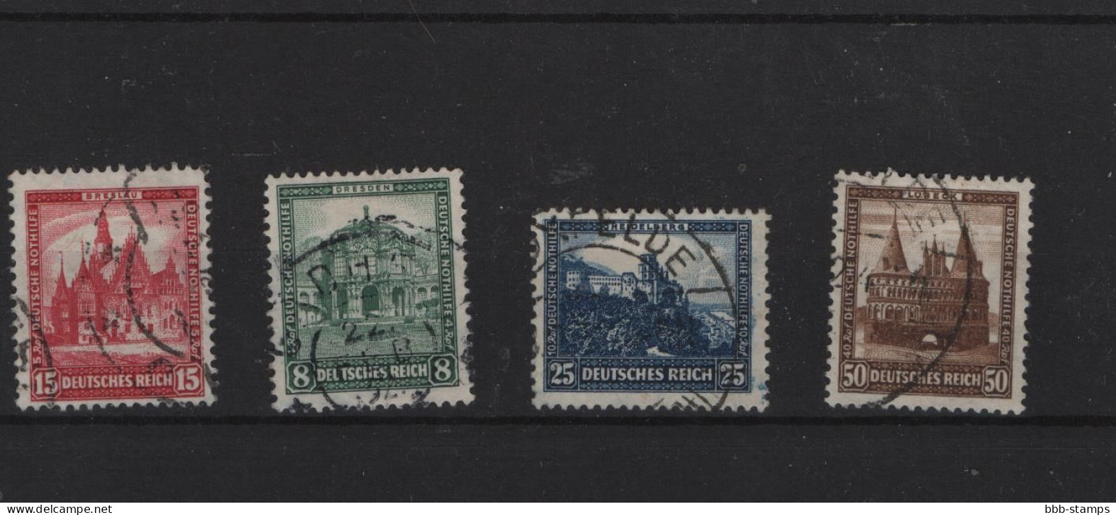 Deutsches Reich  Michel Kat.Nr. Gest 459/462 (1) - Used Stamps