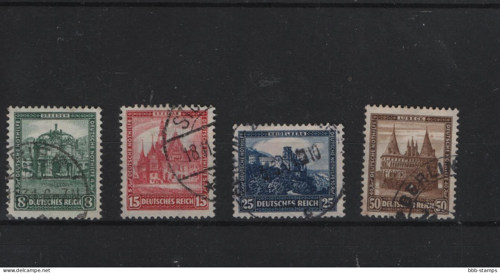 Deutsches Reich  Michel Kat.Nr. Gest 459/462 (2) - Used Stamps