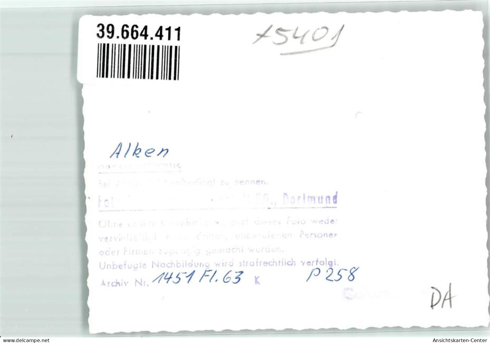 39664411 - Alken , Mosel - Autres & Non Classés