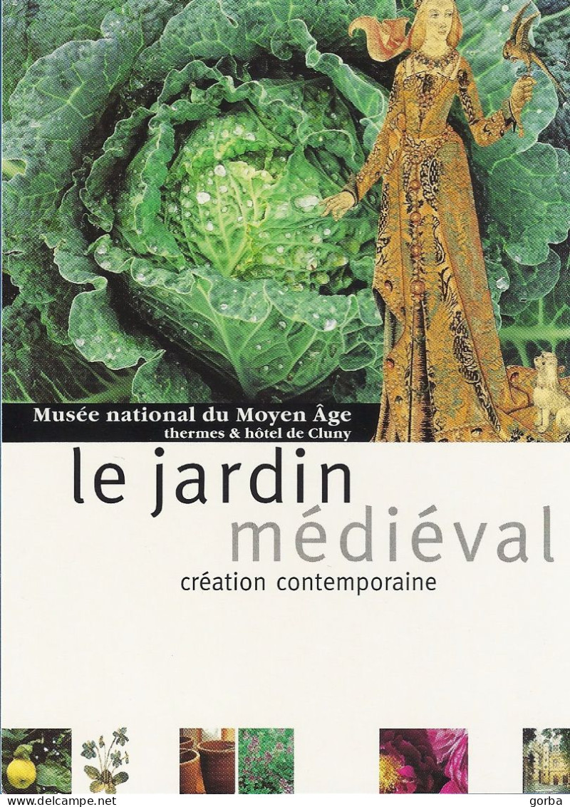 *CPM  - Le Jardin Médiéval - Création Paysagé De Eric OSSART Et Arnaud MAURIERE - PARIS (75005) - Otros & Sin Clasificación