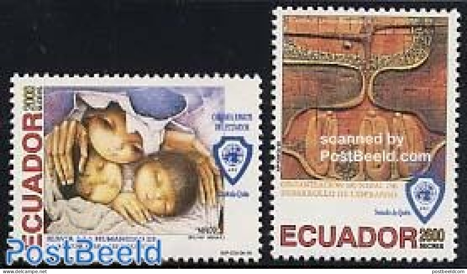 Ecuador 1996 Junior Chamber Of Commerce 2v, Mint NH, Various - Export & Trade - Factories & Industries