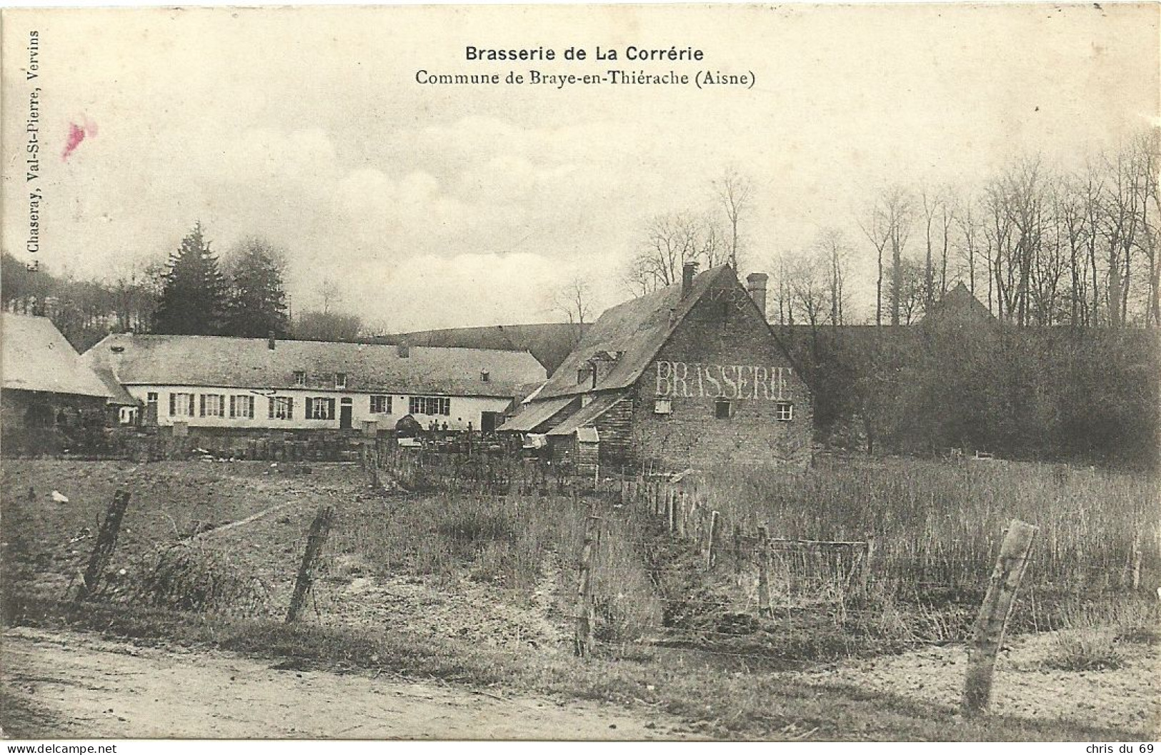 Brasserie De La Correrie Commune De Braye En Thierache - Autres & Non Classés