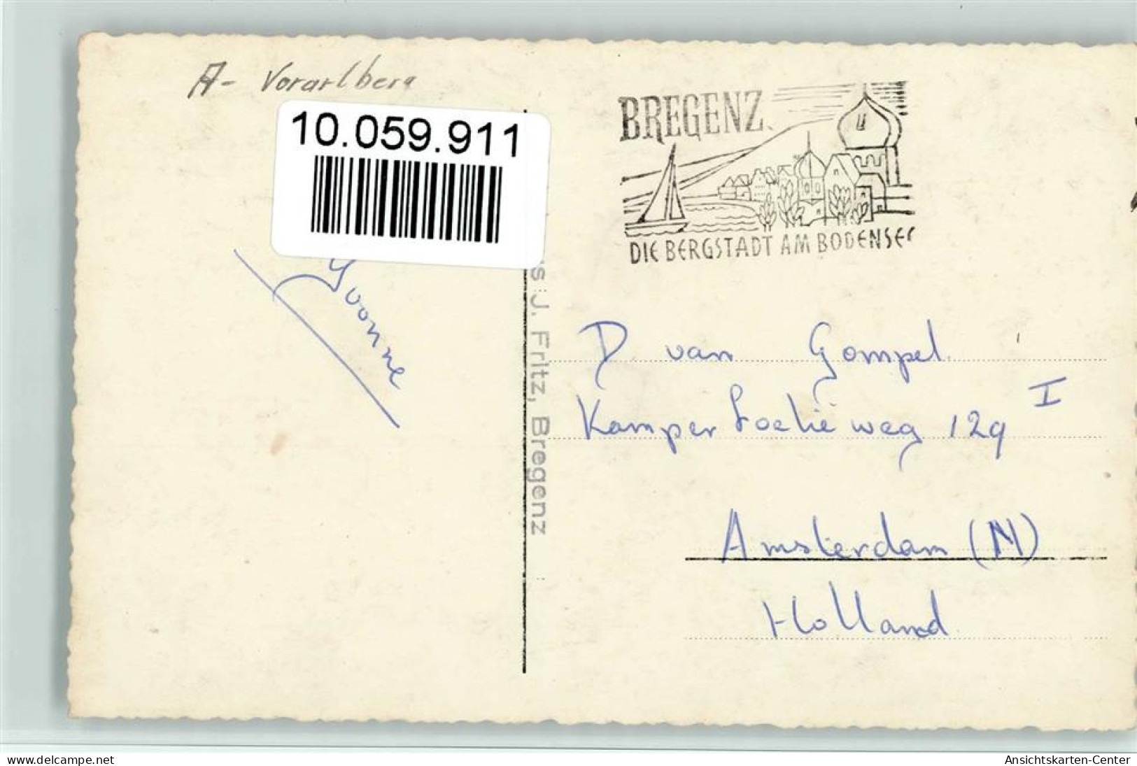 10059911 - Bregenz - Autres & Non Classés