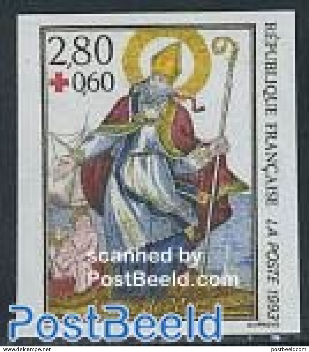 France 1993 Red Cross 1v Imperforated, Mint NH, Health - Religion - Transport - Red Cross - Religion - Ships And Boats - Unused Stamps