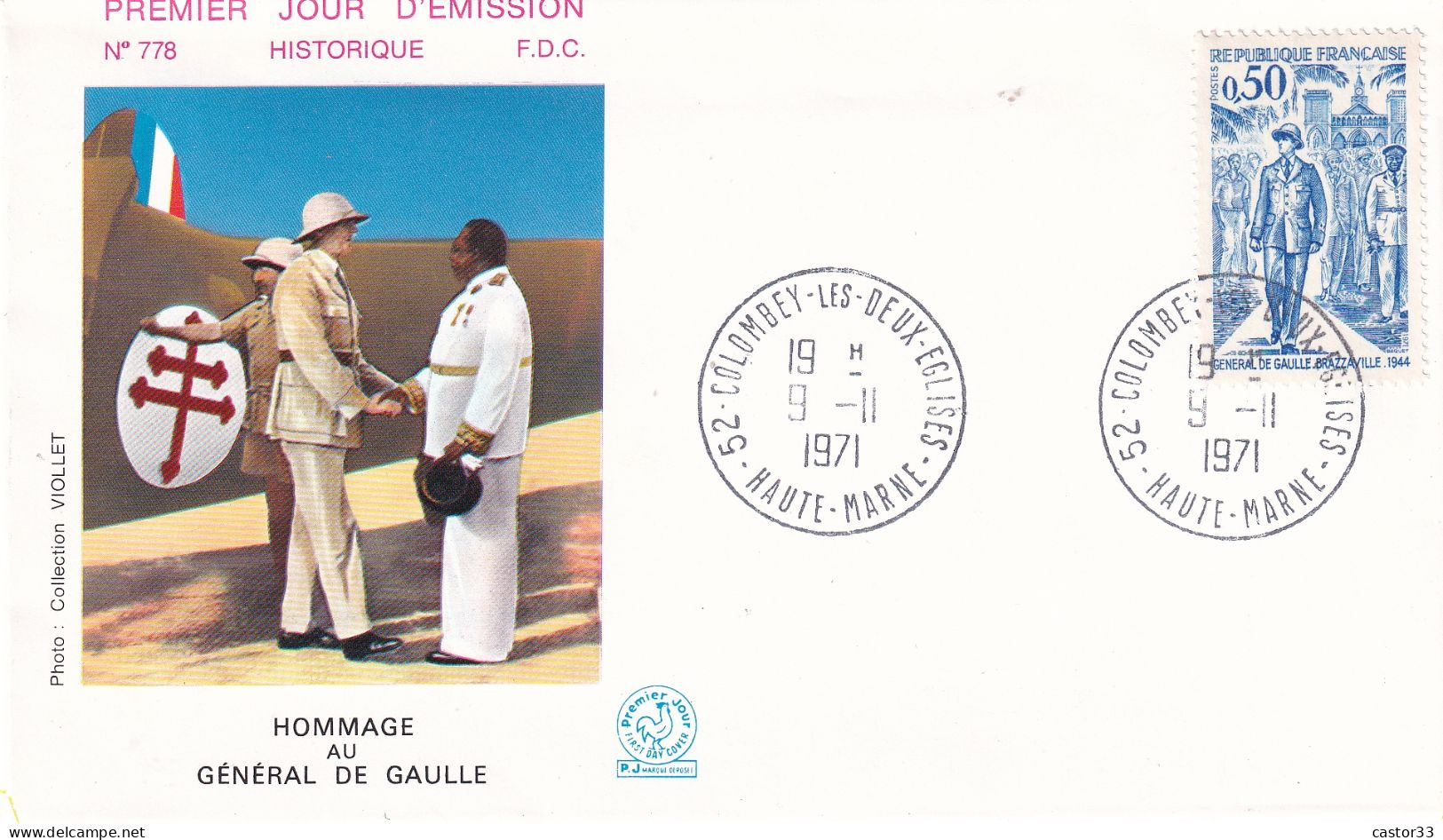 Hommage Au Général De Gaulle - Other & Unclassified