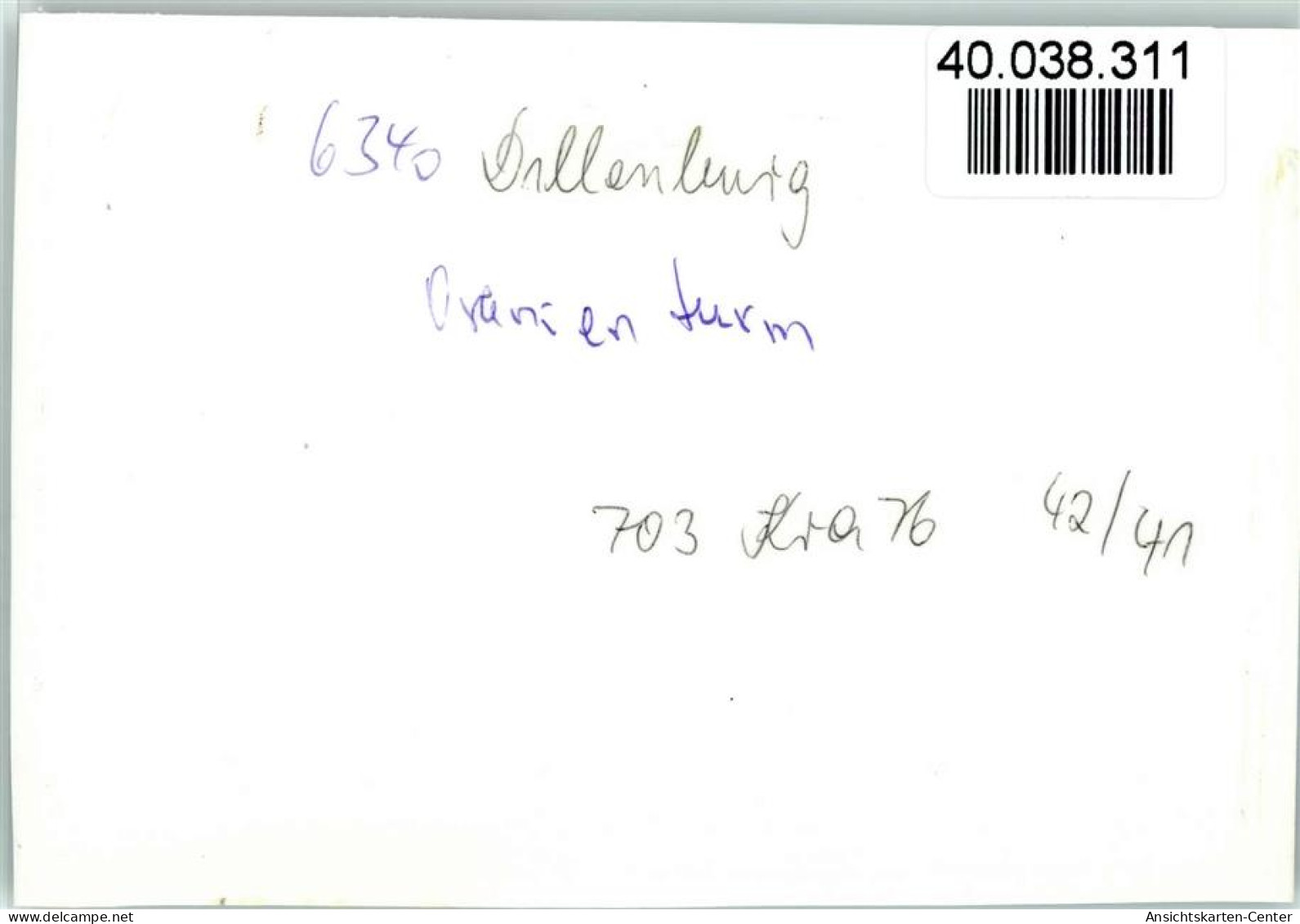 40038311 - Dillenburg - Dillenburg