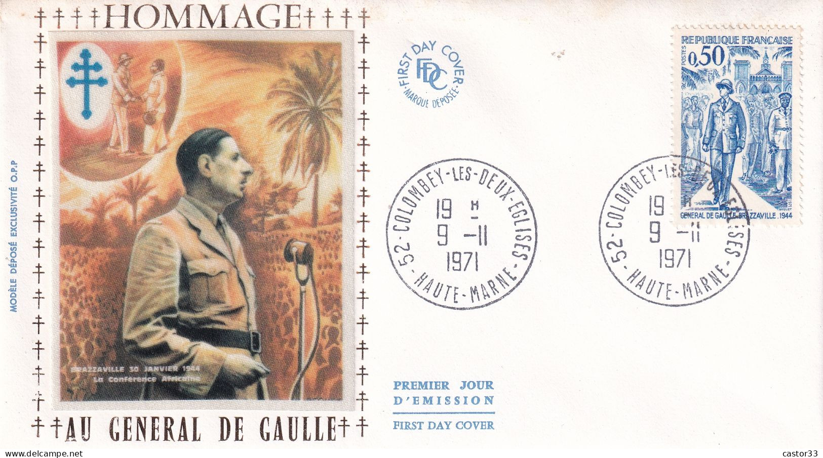 Hommage Au Général De Gaulle - Other & Unclassified