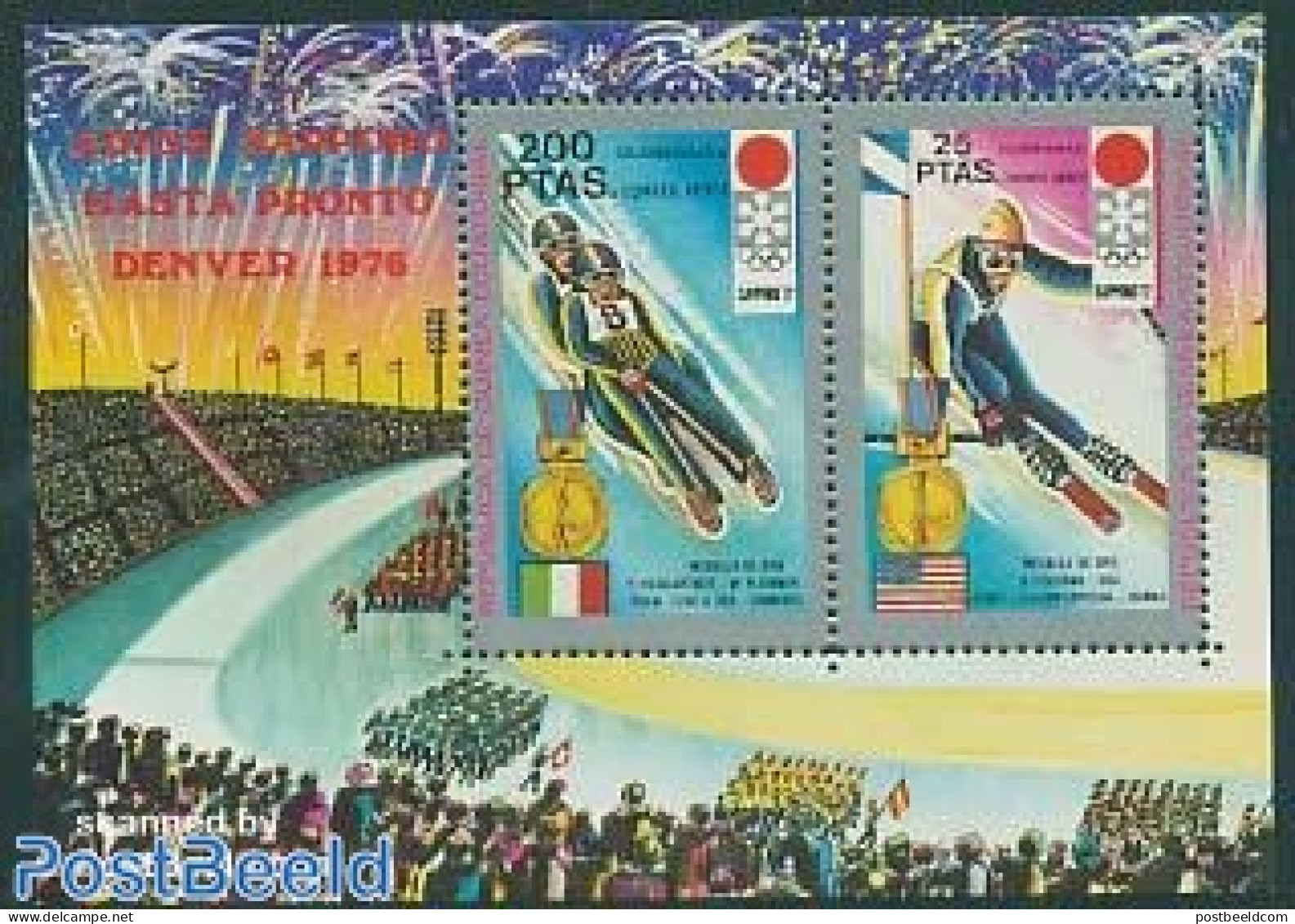 Equatorial Guinea 1972 Olympic Winter Winners S/s, Mint NH, Sport - Olympic Winter Games - Äquatorial-Guinea