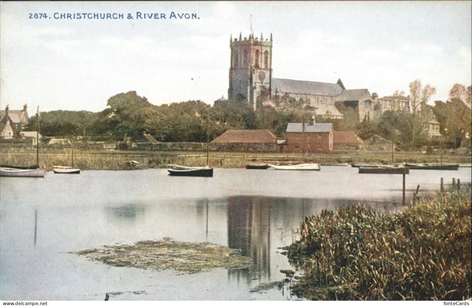 11191976 Christchurch Dorset River Avon Christchurch - Autres & Non Classés