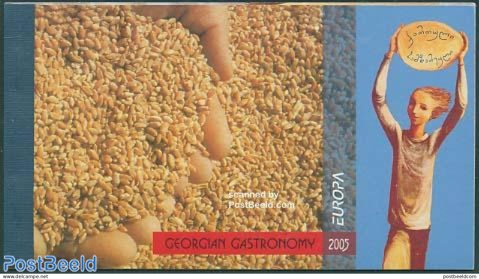 Georgia 2005 Europa, Gastronomy Booklet, Mint NH, Health - History - Food & Drink - Europa (cept) - Stamp Booklets - Alimentation