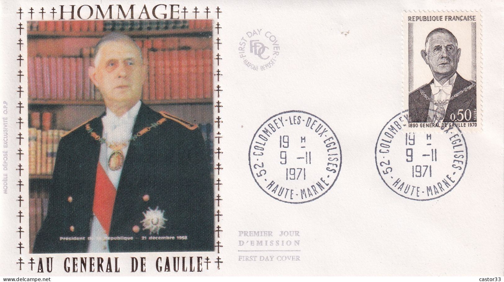 Hommage Au Général De Gaulle - Autres & Non Classés