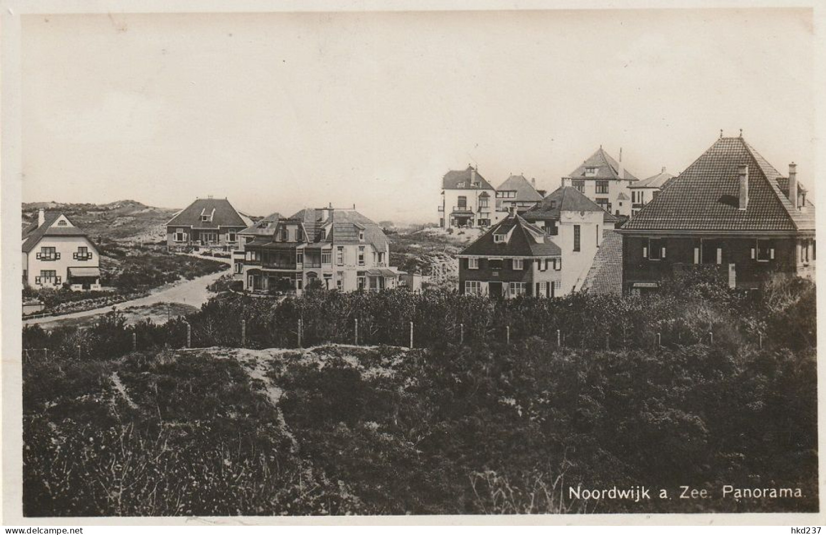 Noordwijk A. Zee Panorama Dorpsgezicht # 1930   5087 - Noordwijk (aan Zee)