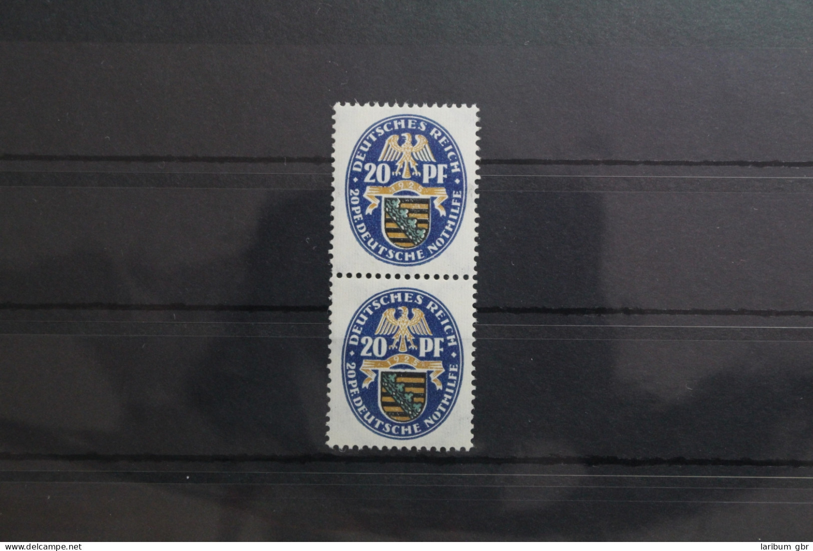 Deutsches Reich 377 Postfrisch Als Senkrechtes Paare #UK684 - Sonstige & Ohne Zuordnung