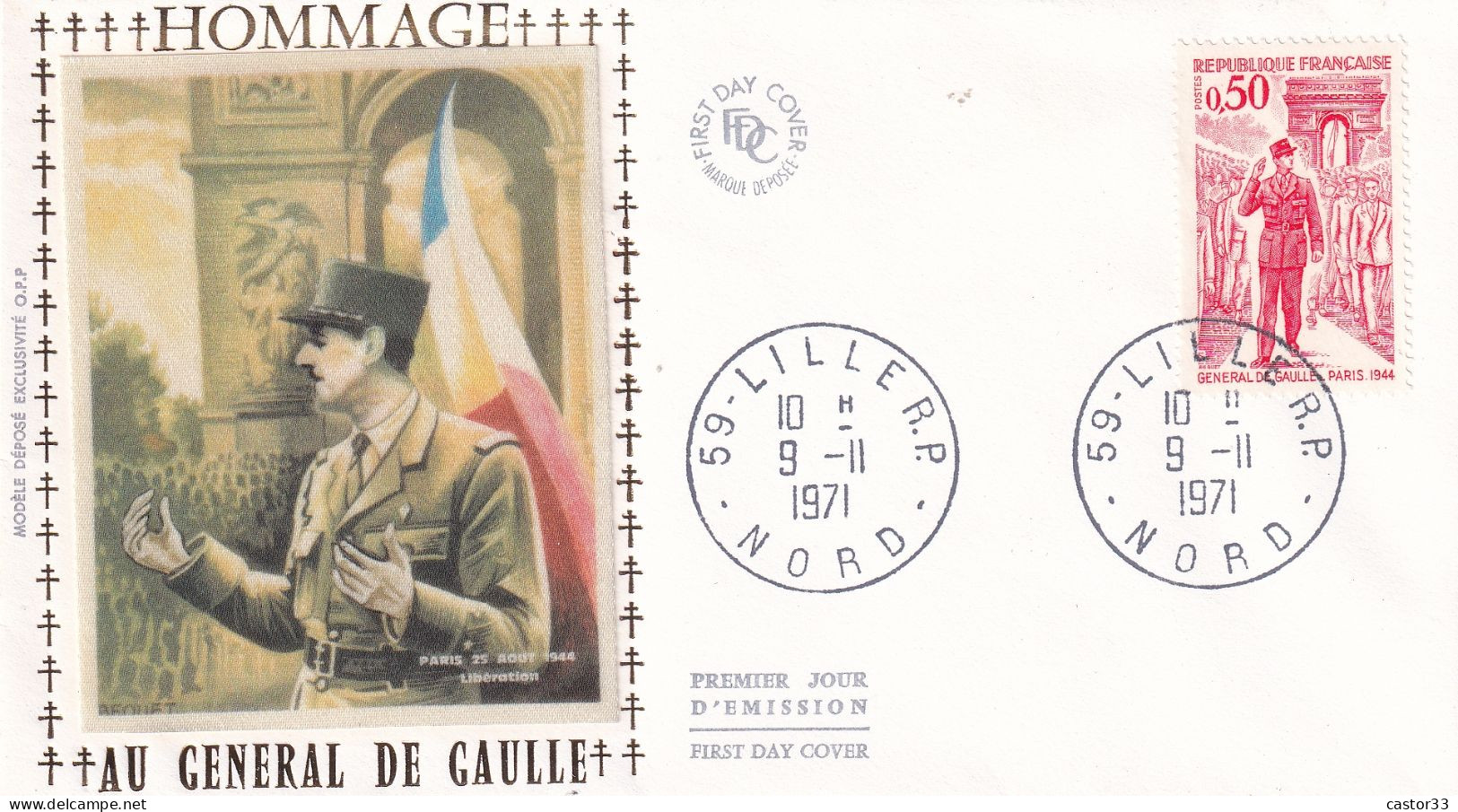 Hommage Au Général De Gaulle - Other & Unclassified