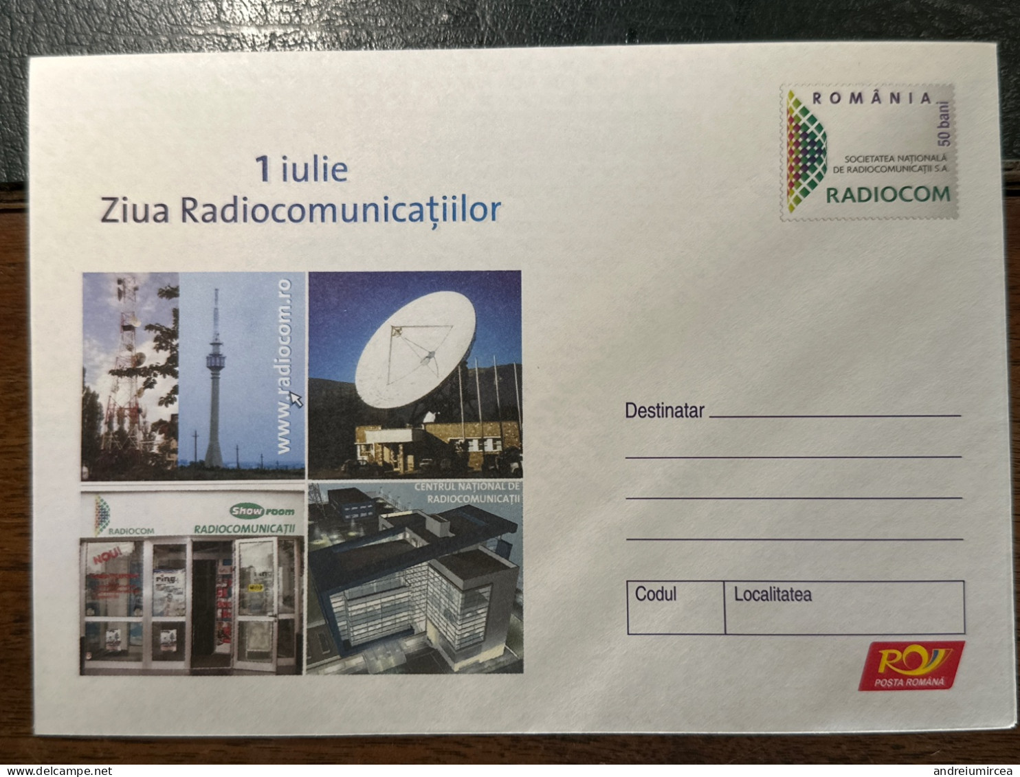 Cod 062/2005 Ziua Radiocomunicațiilor - Ganzsachen