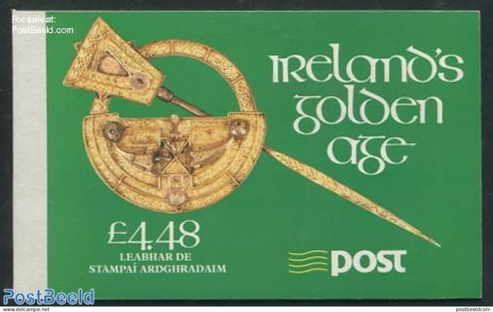 Ireland 1989 Golden Age Booklet, Mint NH, Religion - Various - Religion - Stamp Booklets - Joint Issues - Ungebraucht