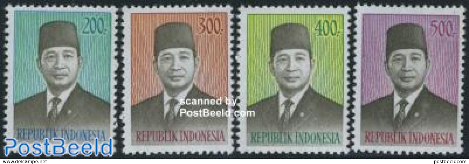 Indonesia 1976 Definitives 4v, Mint NH - Indonesia