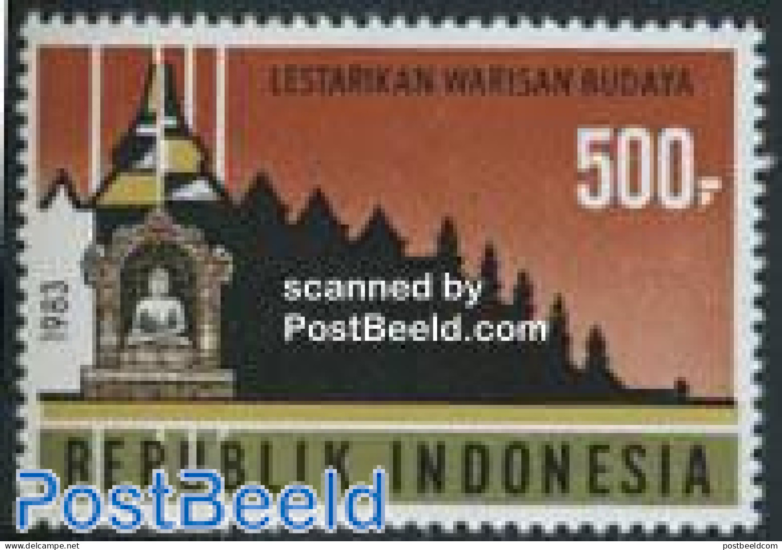 Indonesia 1983 Borobudur 1v (from S/s), Mint NH, Religion - Religion - Indonesien