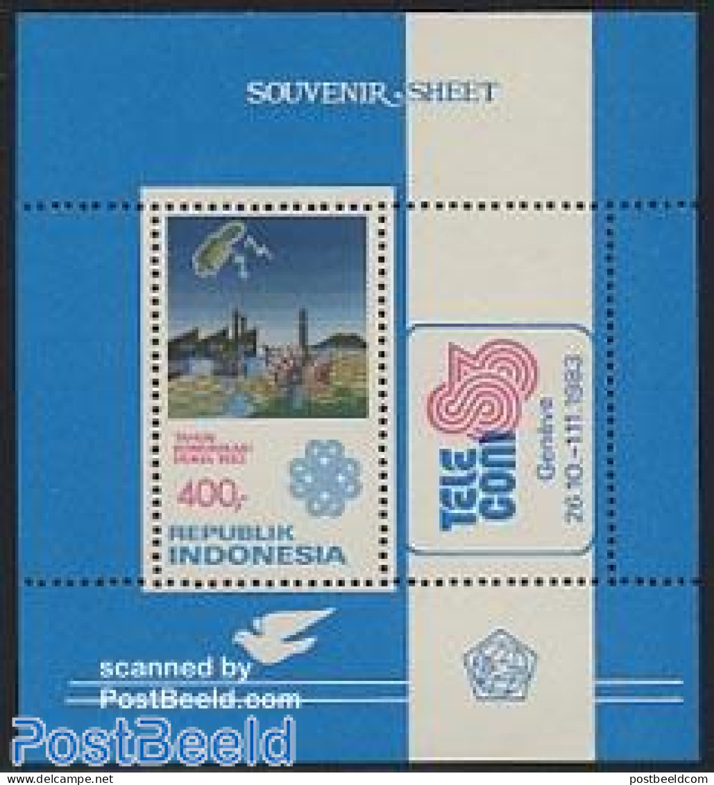 Indonesia 1983 Telecommunication Conference S/s, Mint NH, Science - Int. Communication Year 1983 - Telecommunication - Telecom