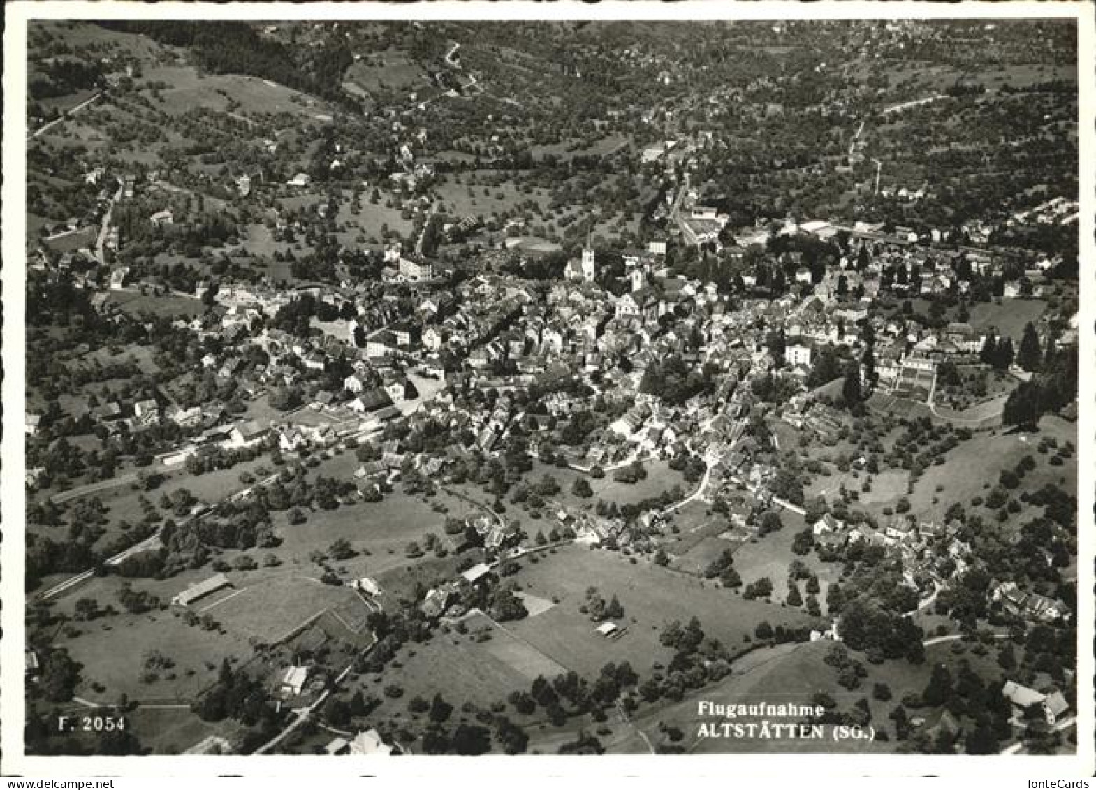 11191741 Altstaetten SG Fliegeraufnahme  Altstaetten - Sonstige & Ohne Zuordnung