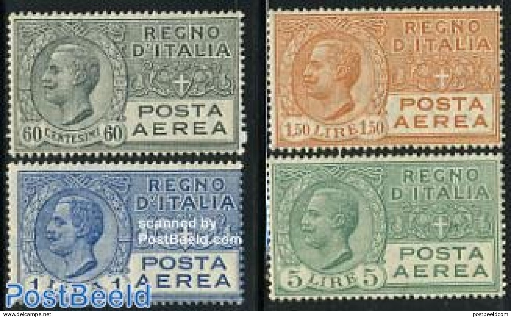 Italy 1926 Airmail 4v, Mint NH - Other & Unclassified