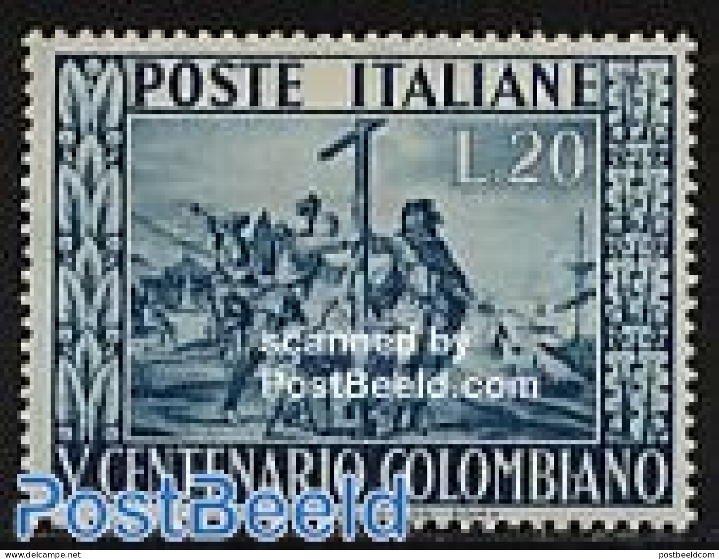 Italy 1951 Columbus 1v, Unused (hinged), History - Explorers - Autres & Non Classés
