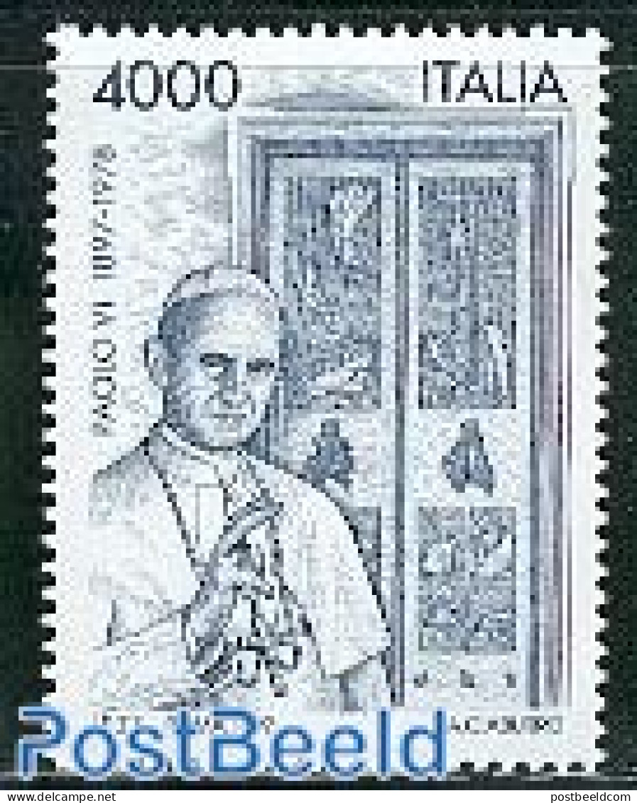 Italy 1997 Pope Paul VI 1v, Mint NH, Religion - Pope - Religion - Autres & Non Classés