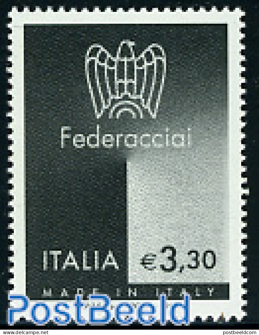 Italy 2010 Made In Italy, Federacciai 1v, Mint NH, Various - Export & Trade - Other & Unclassified