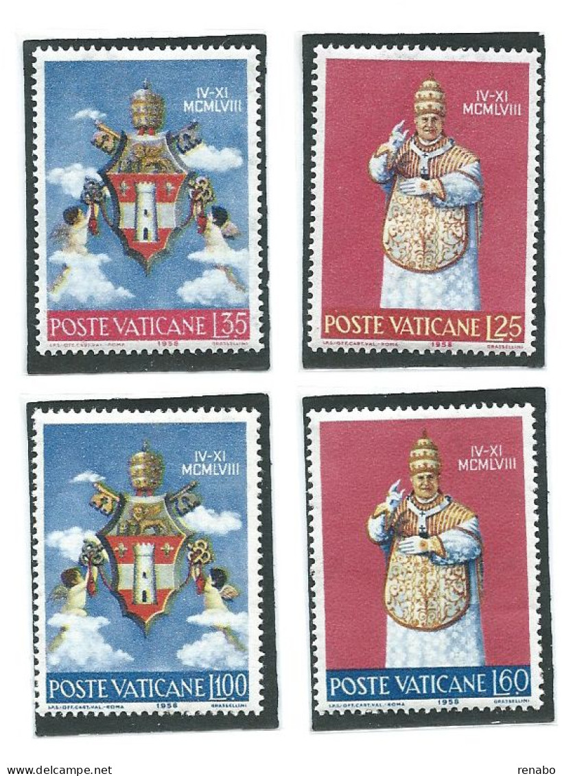 Vaticano 1959; Incoronazione Di Giovanni XXIII. Serie Completa Nuova. - Unused Stamps