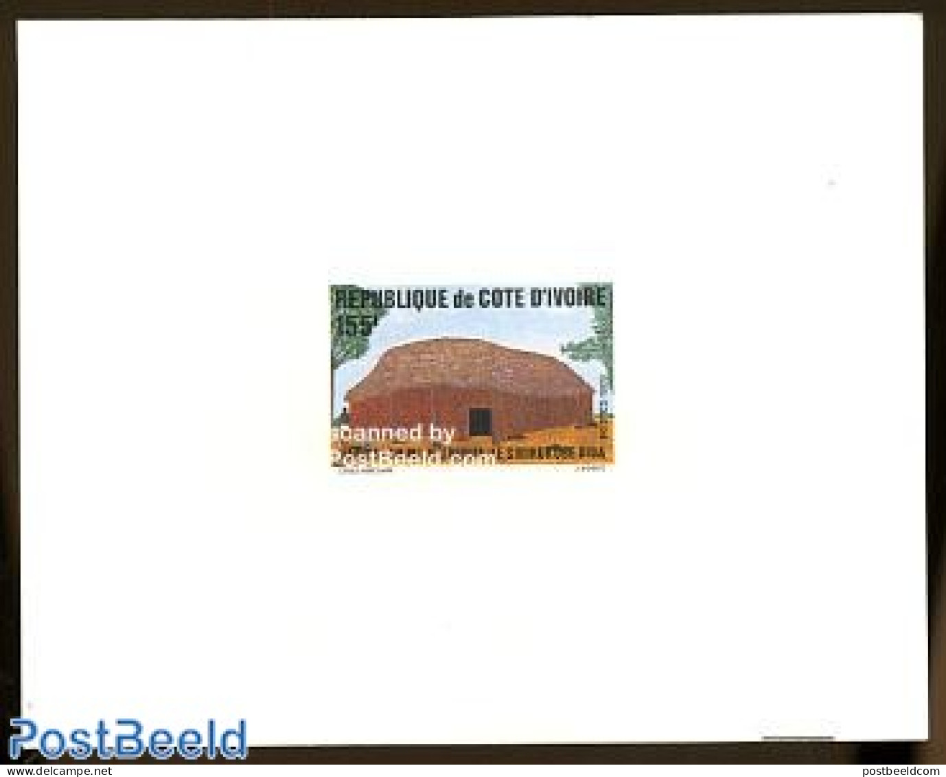 Ivory Coast 1989 Living On The Country Epreuve De Luxe, Mint NH - Neufs