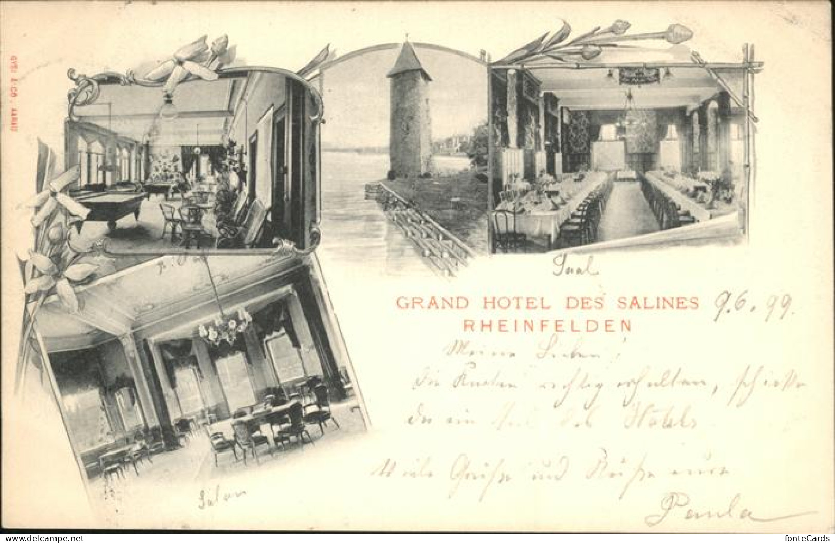 11191685 Rheinfelden AG Grand Hotel Salines Rheinfelden - Andere & Zonder Classificatie
