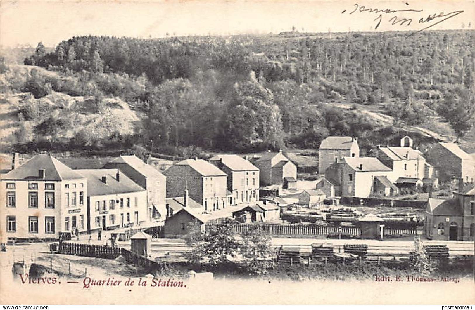 Belgique - VIERVES (Namur) Quartier De La Station - Sonstige & Ohne Zuordnung