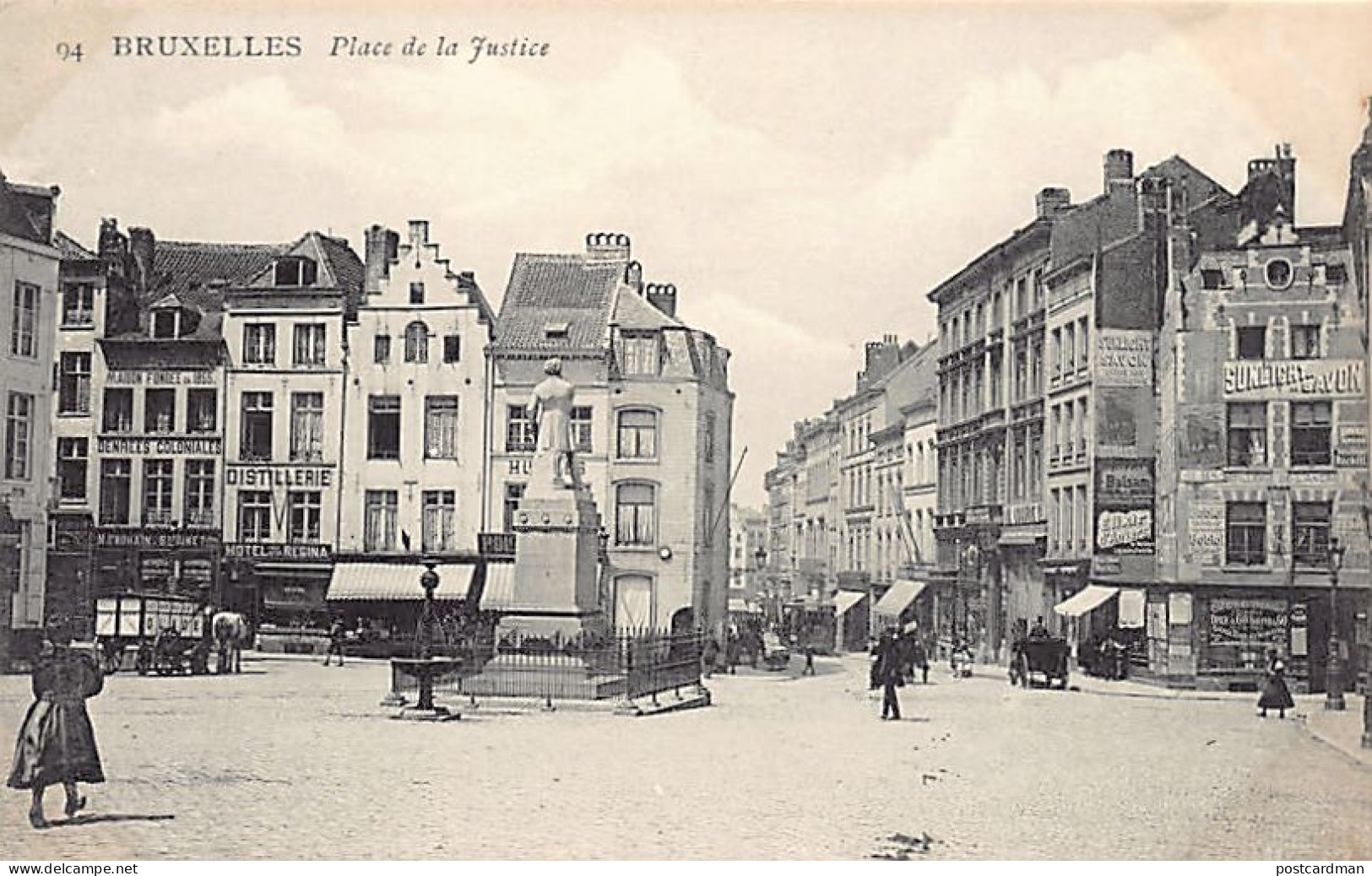 Belgique - BRUXELLES - Place De La Justice - Places, Squares