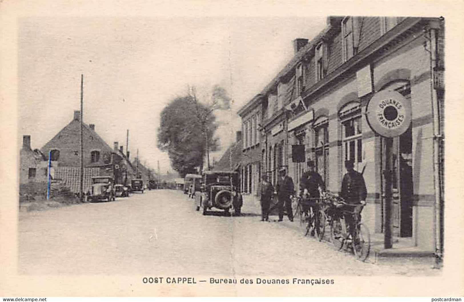 France - OOST-CAPPEL (59) Bureau Des Douanes Française - PLI VERTICAL Voir Les Scans Pour L'état - Autres & Non Classés