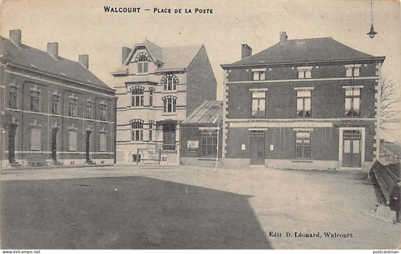 Belgique - WALCOURT (Namur) Place De La Poste - Walcourt