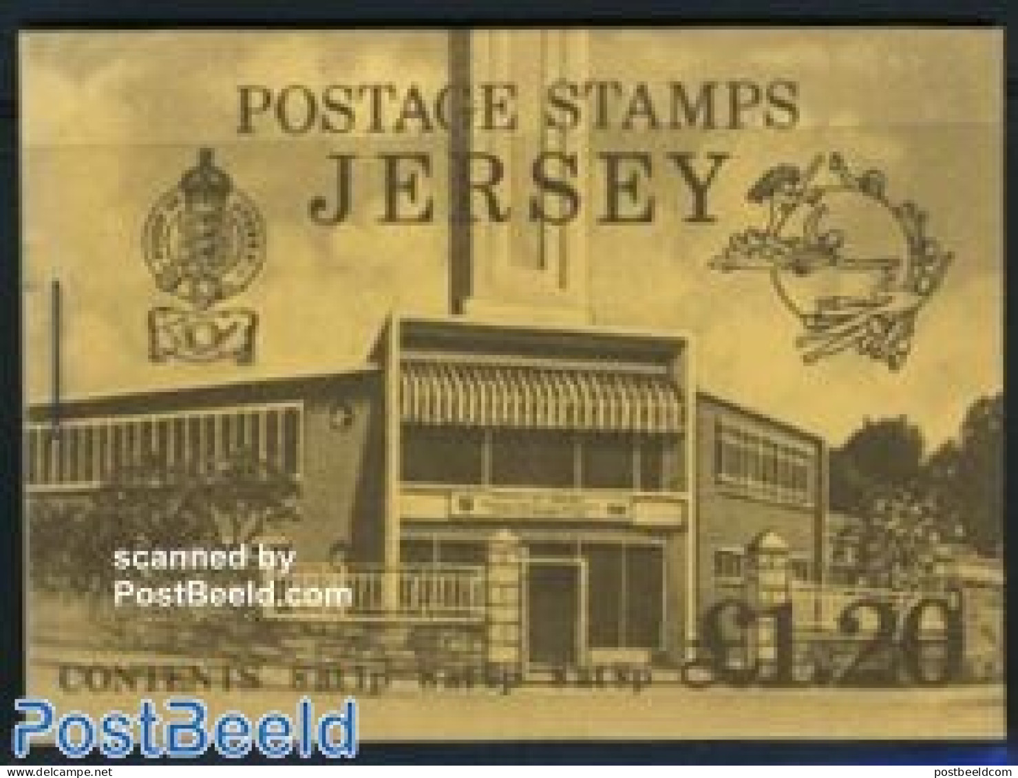 Jersey 1979 Post Office Booklet, Mint NH, History - Coat Of Arms - Post - Stamp Booklets - Poste