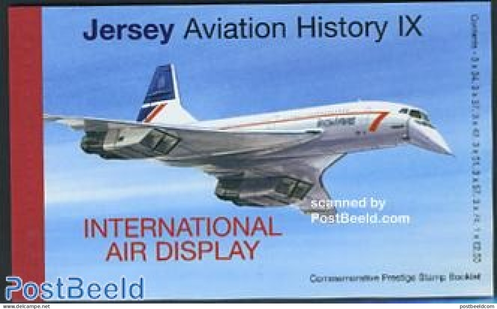 Jersey 2007 Aviation History Prestige Booklet, Mint NH, Transport - Stamp Booklets - Aircraft & Aviation - Unclassified