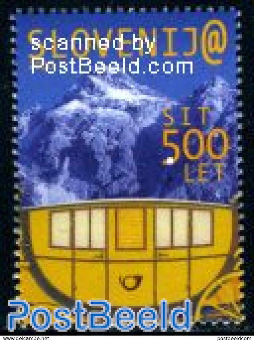 Slovenia 2000 Slovenian Post 1v, Mint NH, Transport - Post - Coaches - Poste