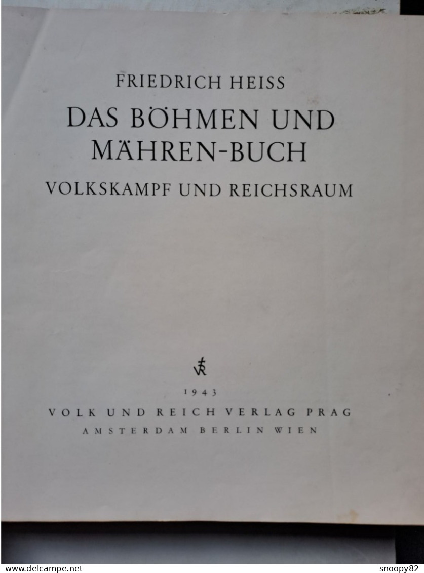 Friedrich Heiss - Das Böhmen Und Mähren Buch - German